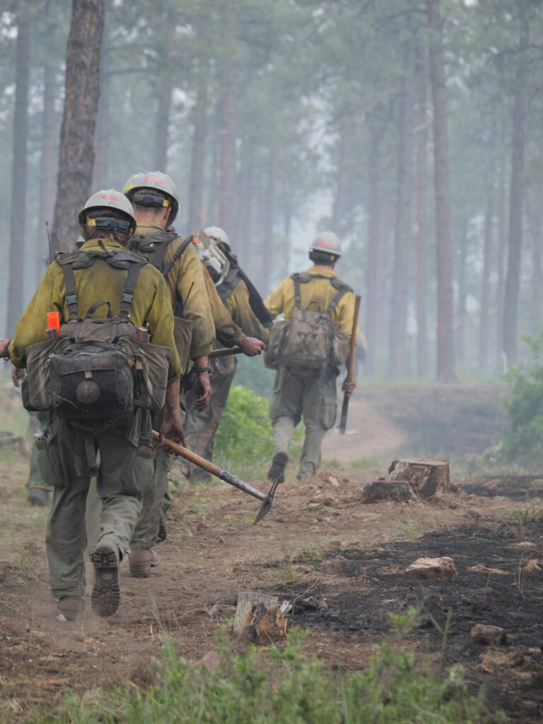 Cooler, wetter weather aiding Ruidoso fire fight