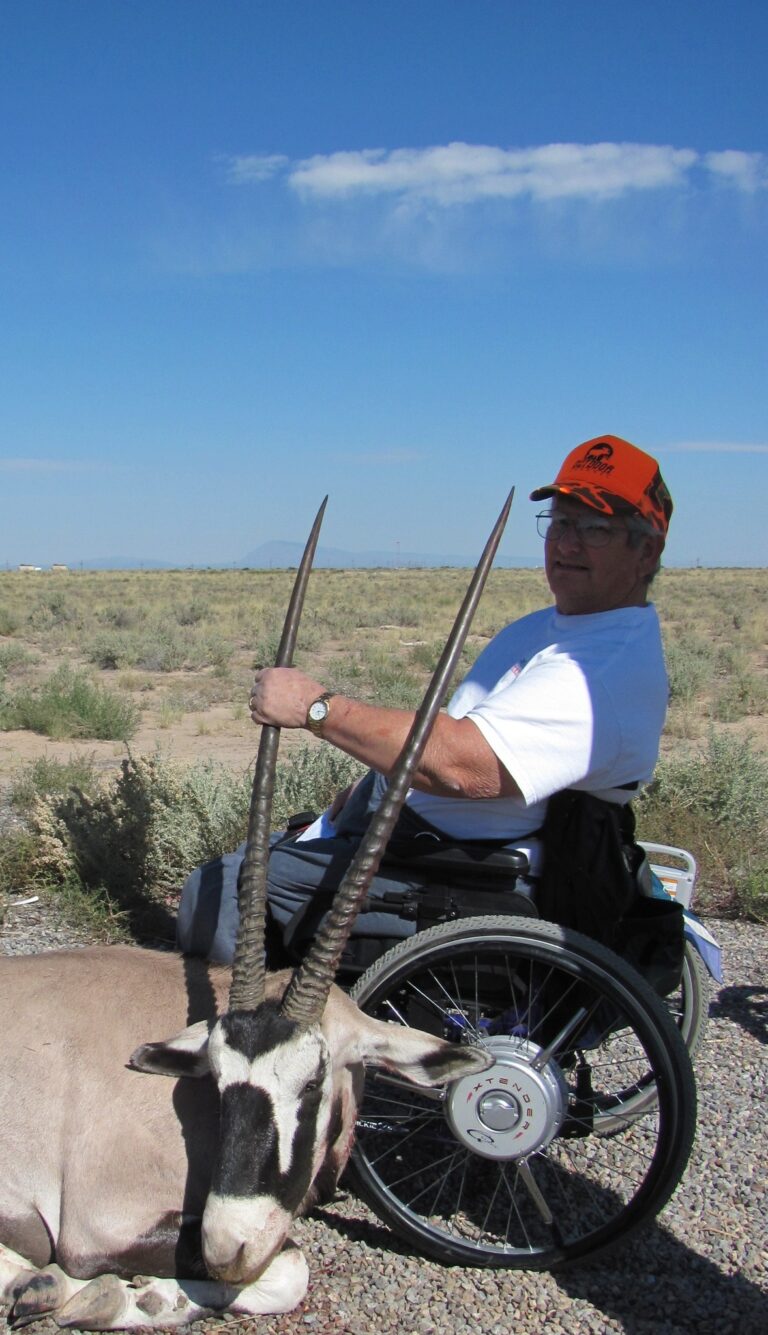 Disabled man finds ways to enjoy outdoors