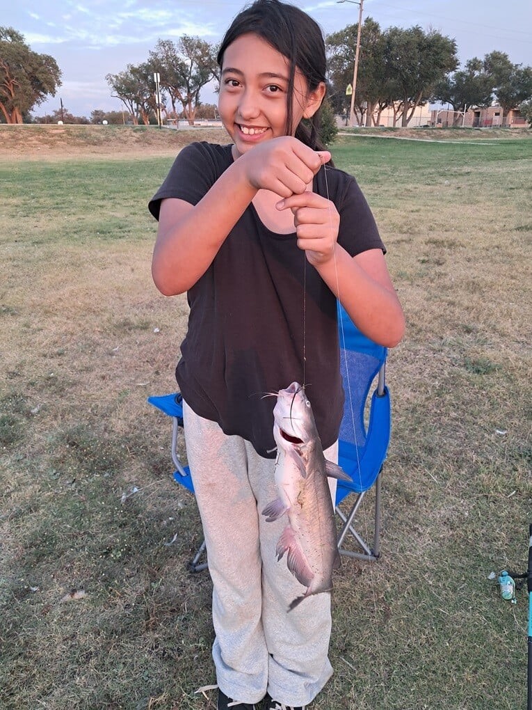 Fishing for bass and catfish is good at area lakes