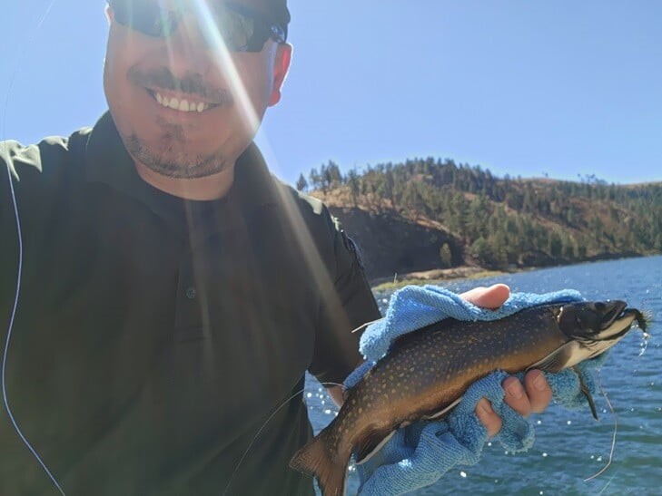 Cool temperatures are not stopping anglers