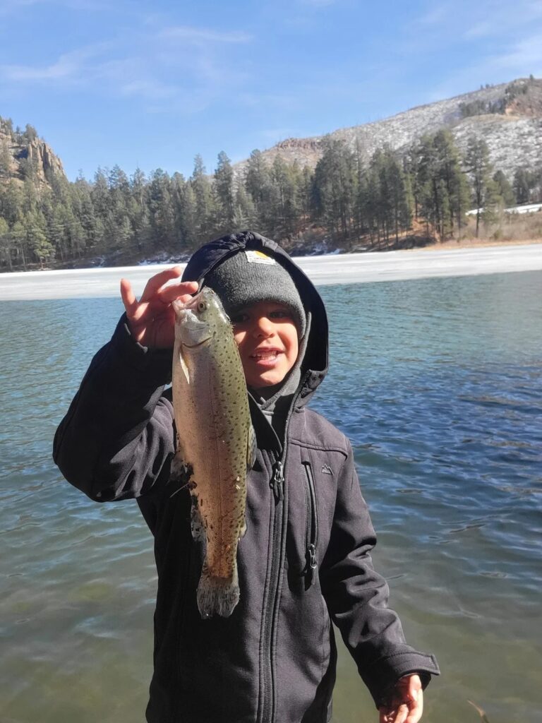 Bass and trout are biting with warmer weather