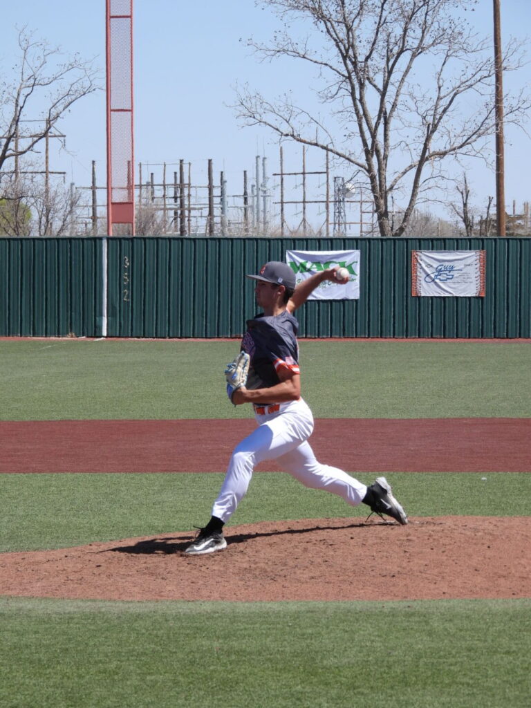 Jack Byers throws a no-hitter for the Artesia Bulldogs