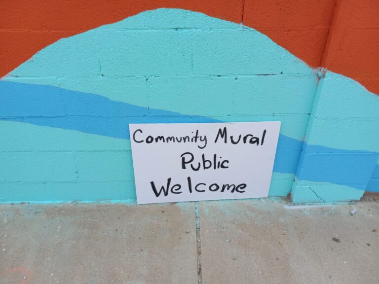 Eagle Draw Mural dedicated