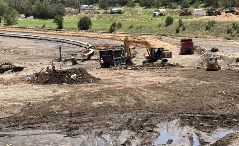 Ruidoso Downs out of business after flood and fire damage