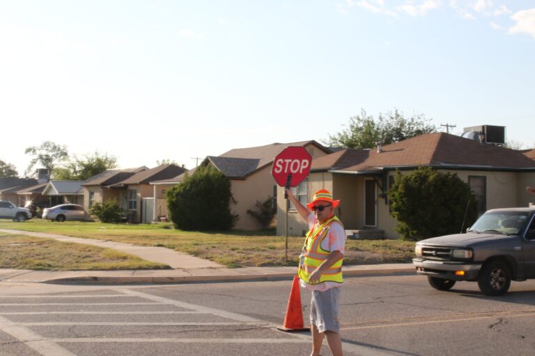 Watch for kids and crossing guards