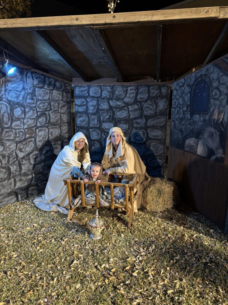 Artesians display Nativity Scene
