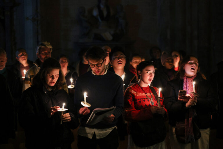 The Candle of Joy during the Advent Season