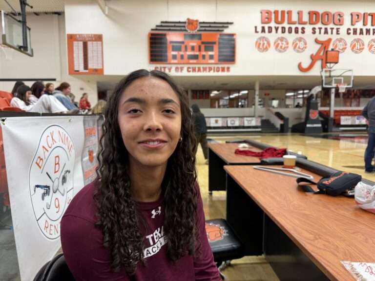 Hattie Harrison adjusts to college life