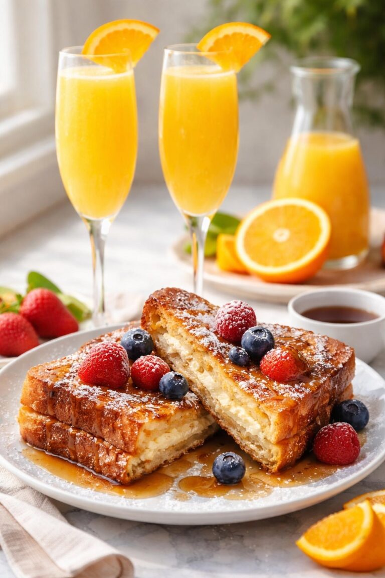Culinary Confidential Heavenly Deep-Fried Stuffed French Toast with Sweet Cream