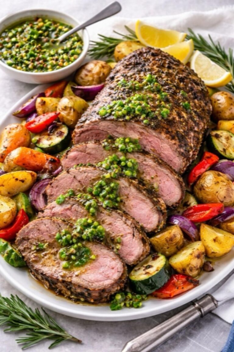 CULINARY CONFIDENTIAL: Herb-Roasted Leg of Lamb