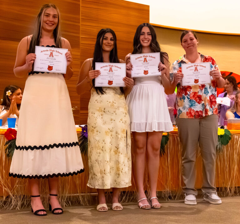 Artesia bids farewell to seven seniors at the girls’ basketball banquet