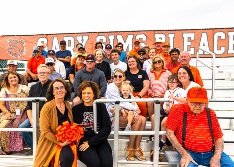 Gary Sims bleacher dedication was an emotional night