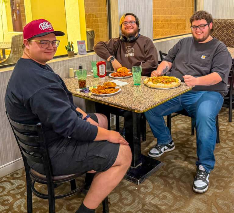 Three Men, a Pizza, and a Fantasy Football League