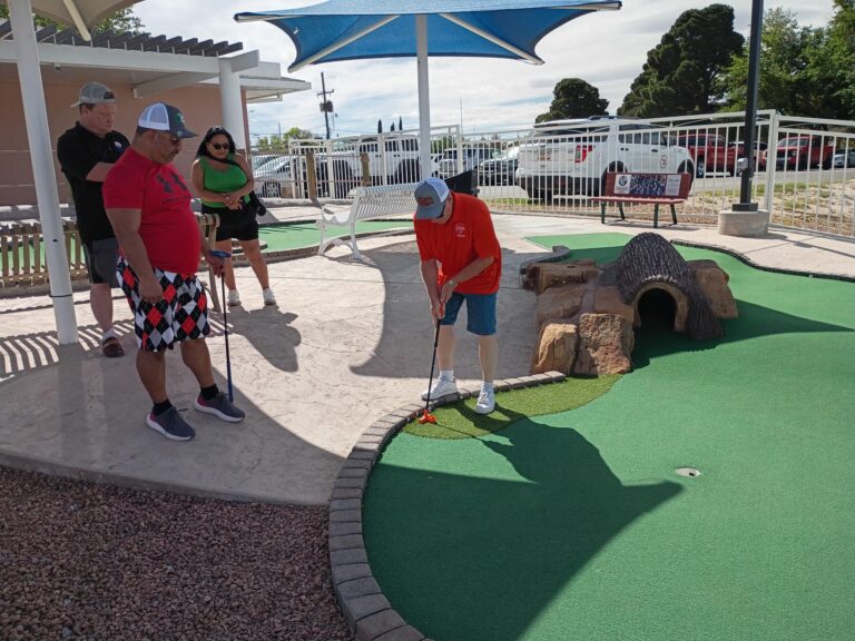 Eddy County Mayor’s face off for pleasure in mini golf tournament in Carlsbad