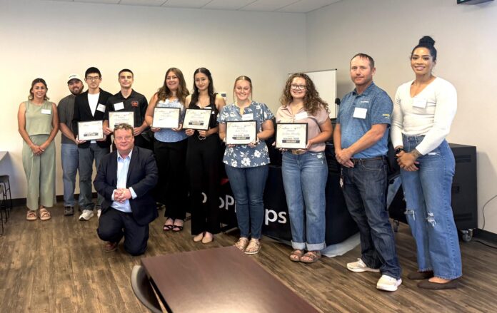 Selection committee members and recipients of the 2026 Cinco de Mayo Scholarship.