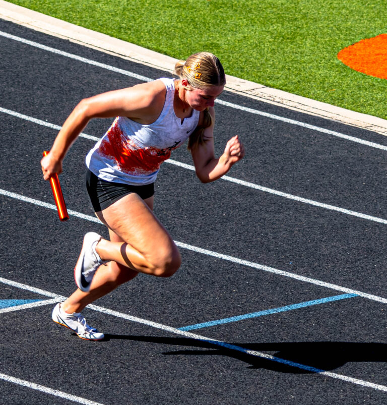 Artesia girls track team win district title