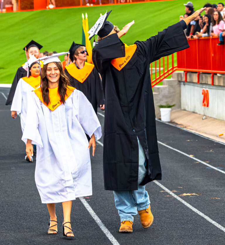 Scenes from Artesia High School Graduation Ceremony