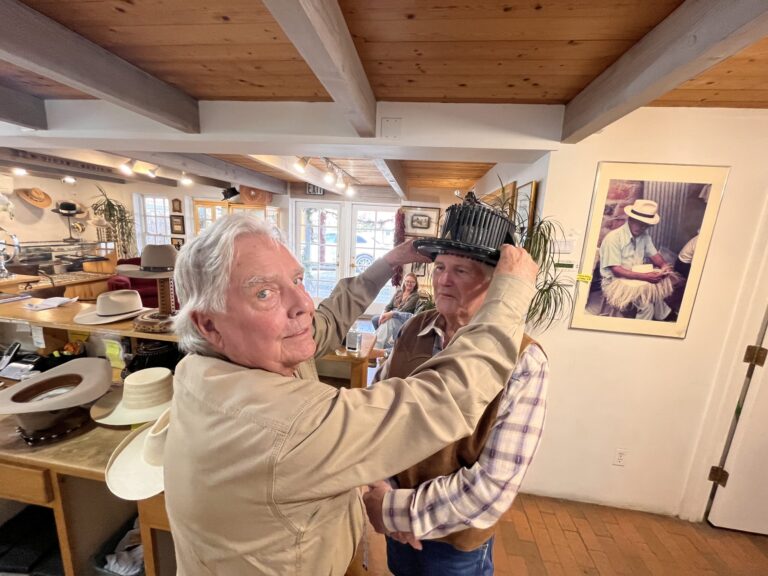 A $25,000 hat? Here’s the story of Milton Johnson, and the stories woven at Montecristi Hat Works in Santa Fe