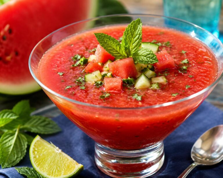 Culinary Confidential: Watermelon Gazpacho with Fresh Mint is a good start