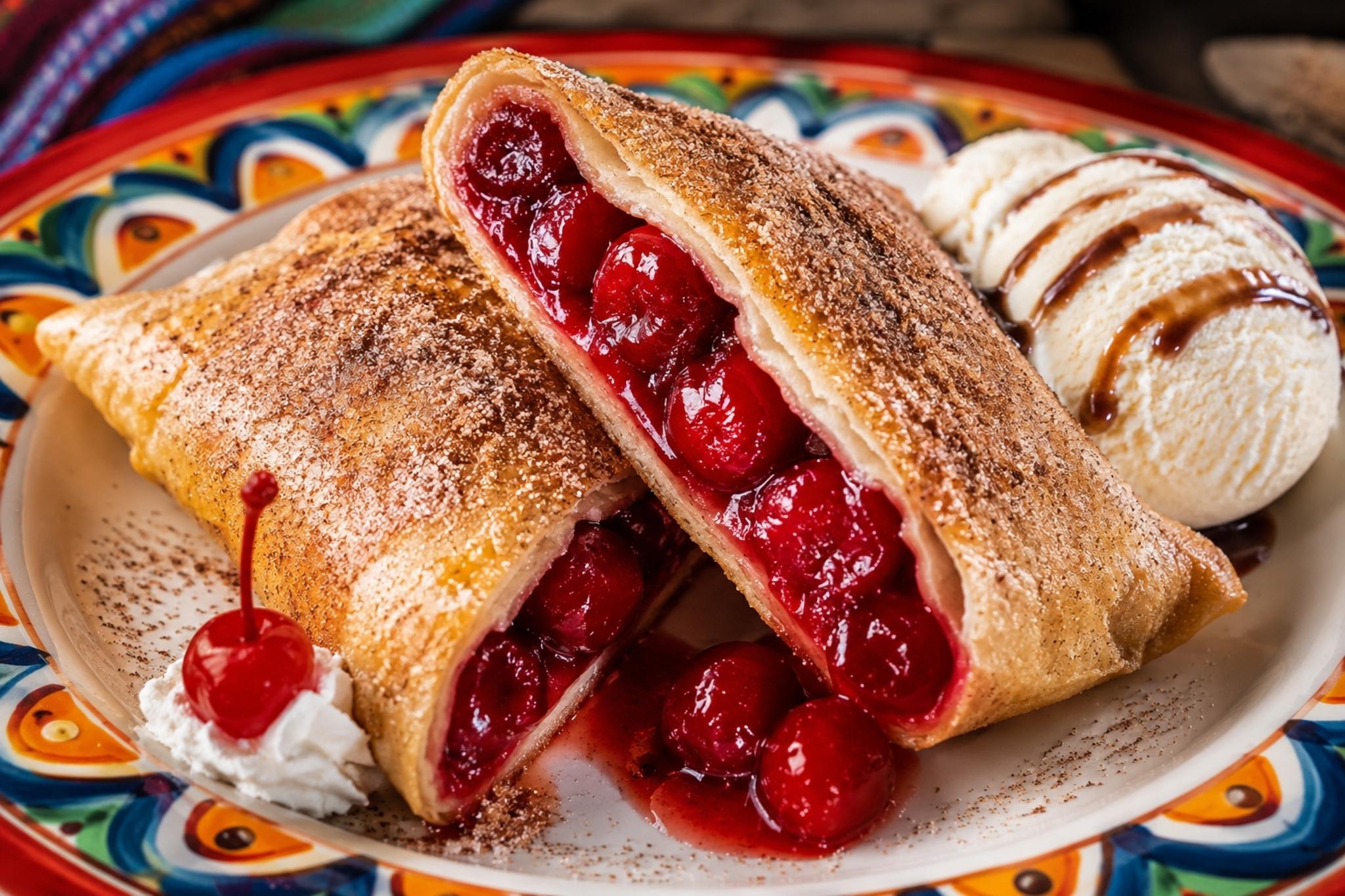 Culinary Confidential: Cherry Dessert Chimichangas a creamy native dessert worth celebrating. Here’s how to make it