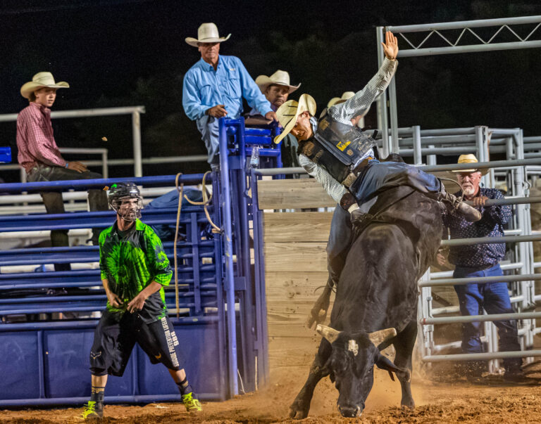 Scenes from the Smokin’ Hot Bull Riding at the Eddy County Fair