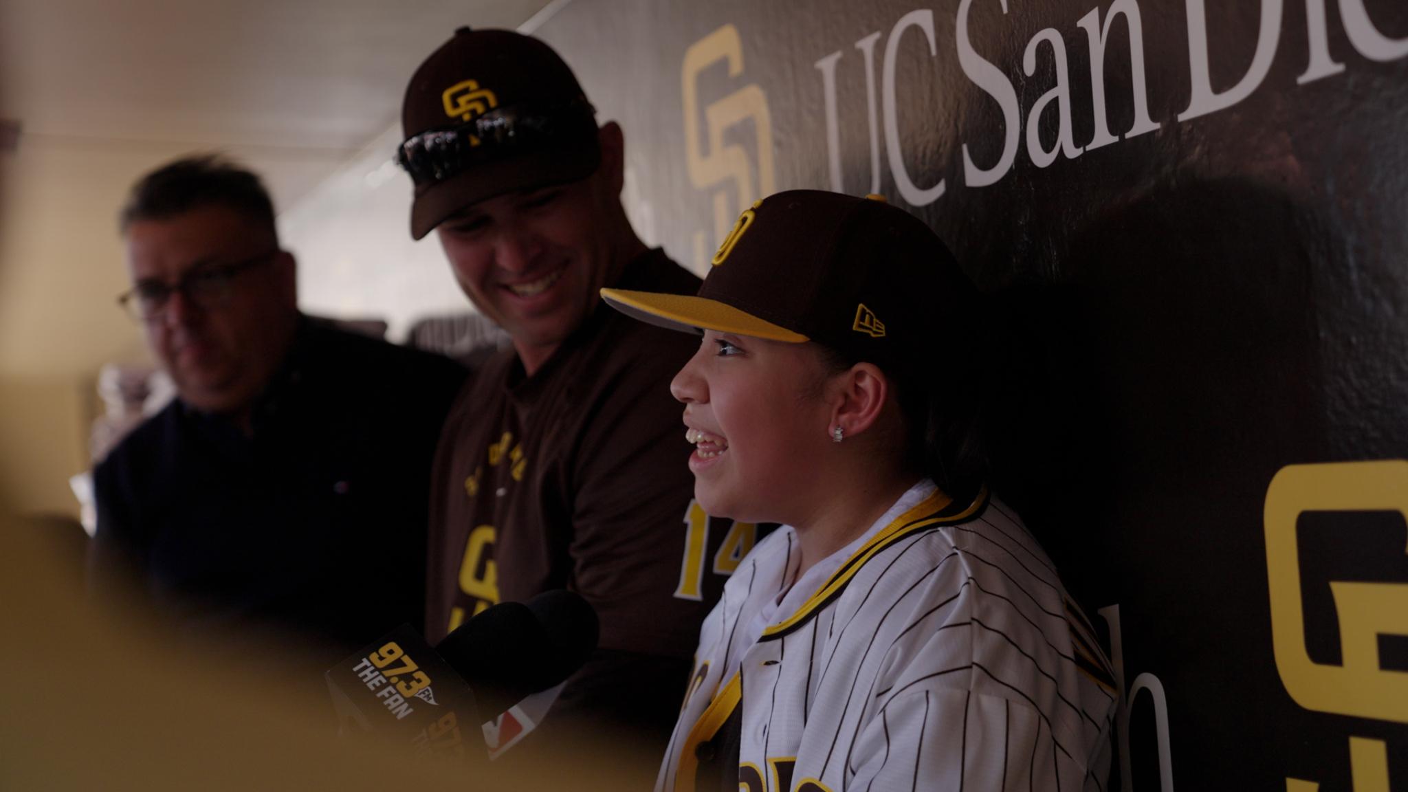 Carlsbad girl’s Make-A-Wish journey leads to meeting MLB legend