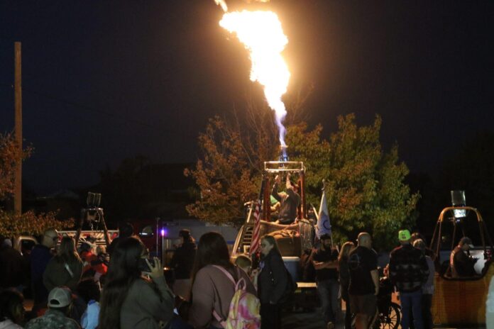 The annual Balloons and Tunes event is held at Eagle Draw Park.