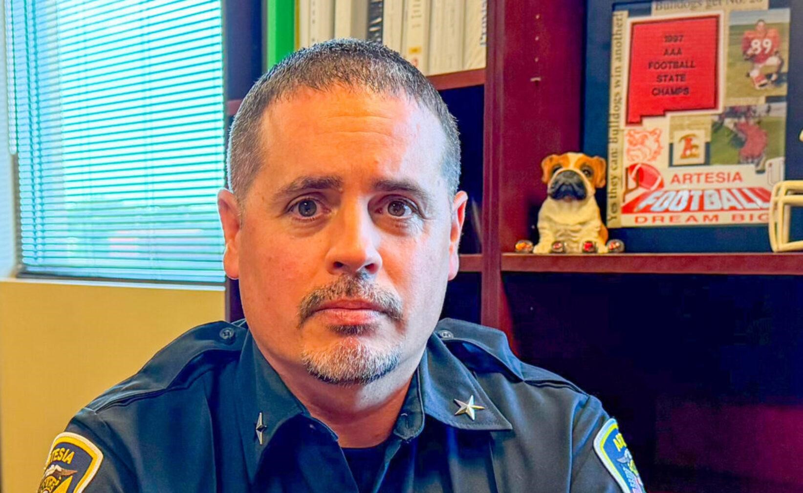 Pete Quinones Named Permanent Artesia Police Chief