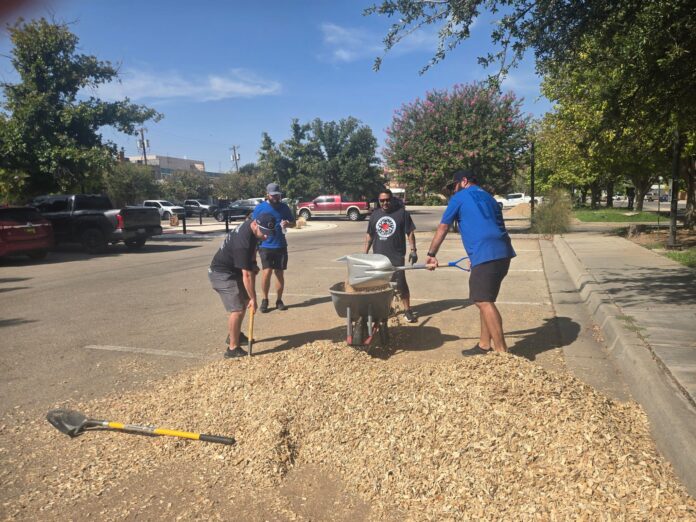 Devon Energy volunteers complete a project for Artesia MainStreet, Sept. 17, 2026 as part of the United Way of Eddy County’s Day of Caring.