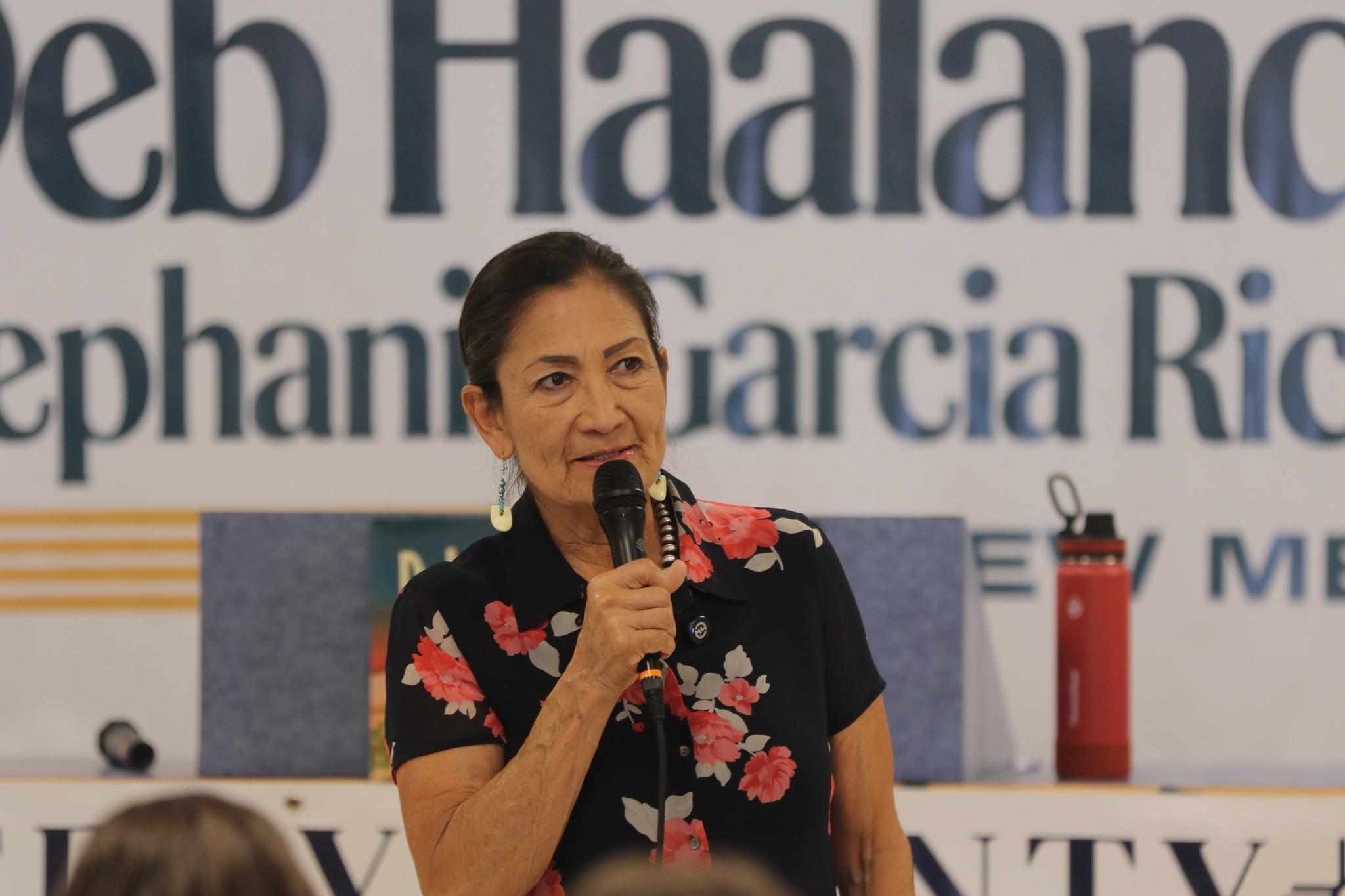 Haaland Discusses Public Lands and Limits on Data Centers in Carlsbad