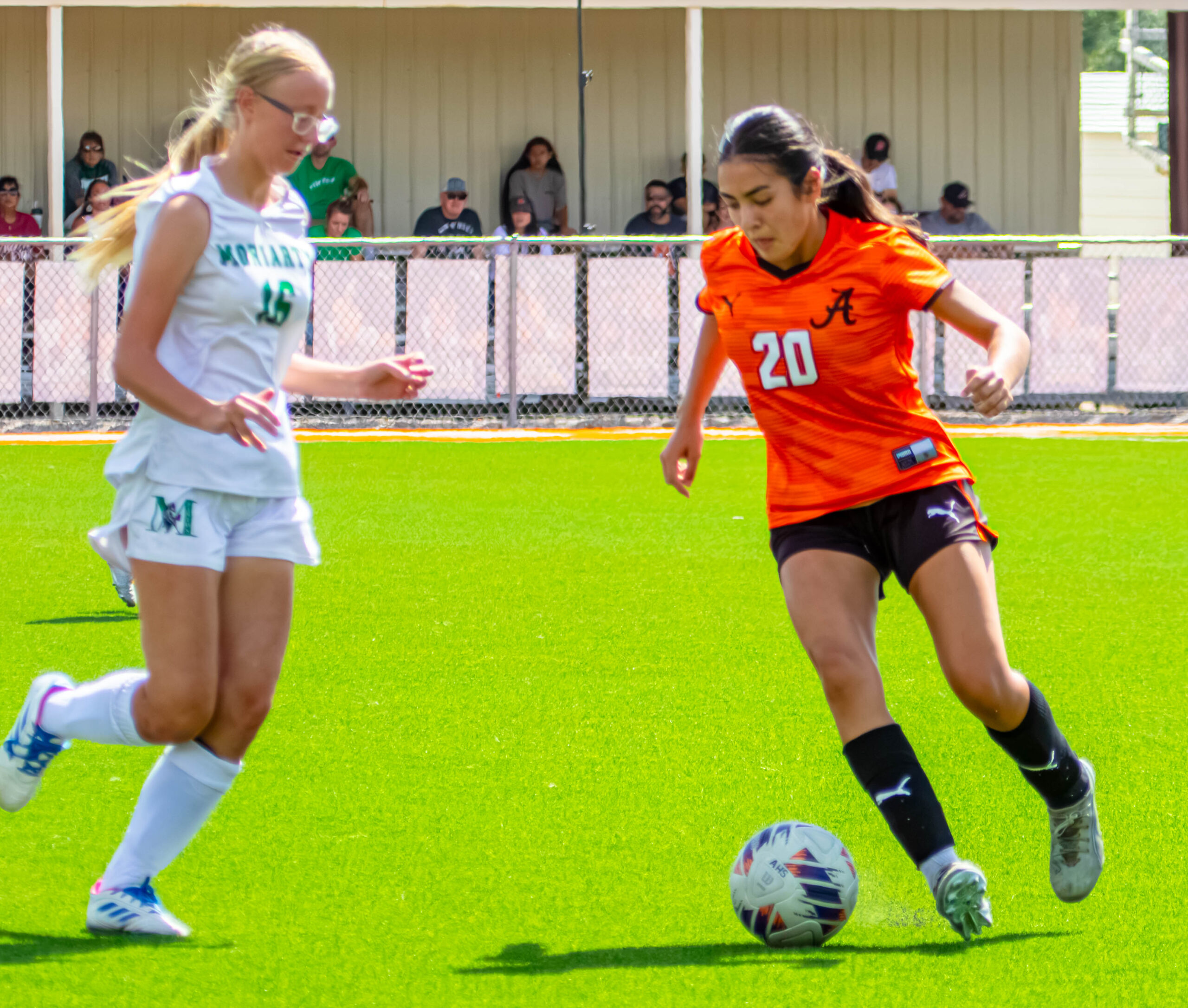 Artesia girls’ soccer destroys Moriarty on Senior Day