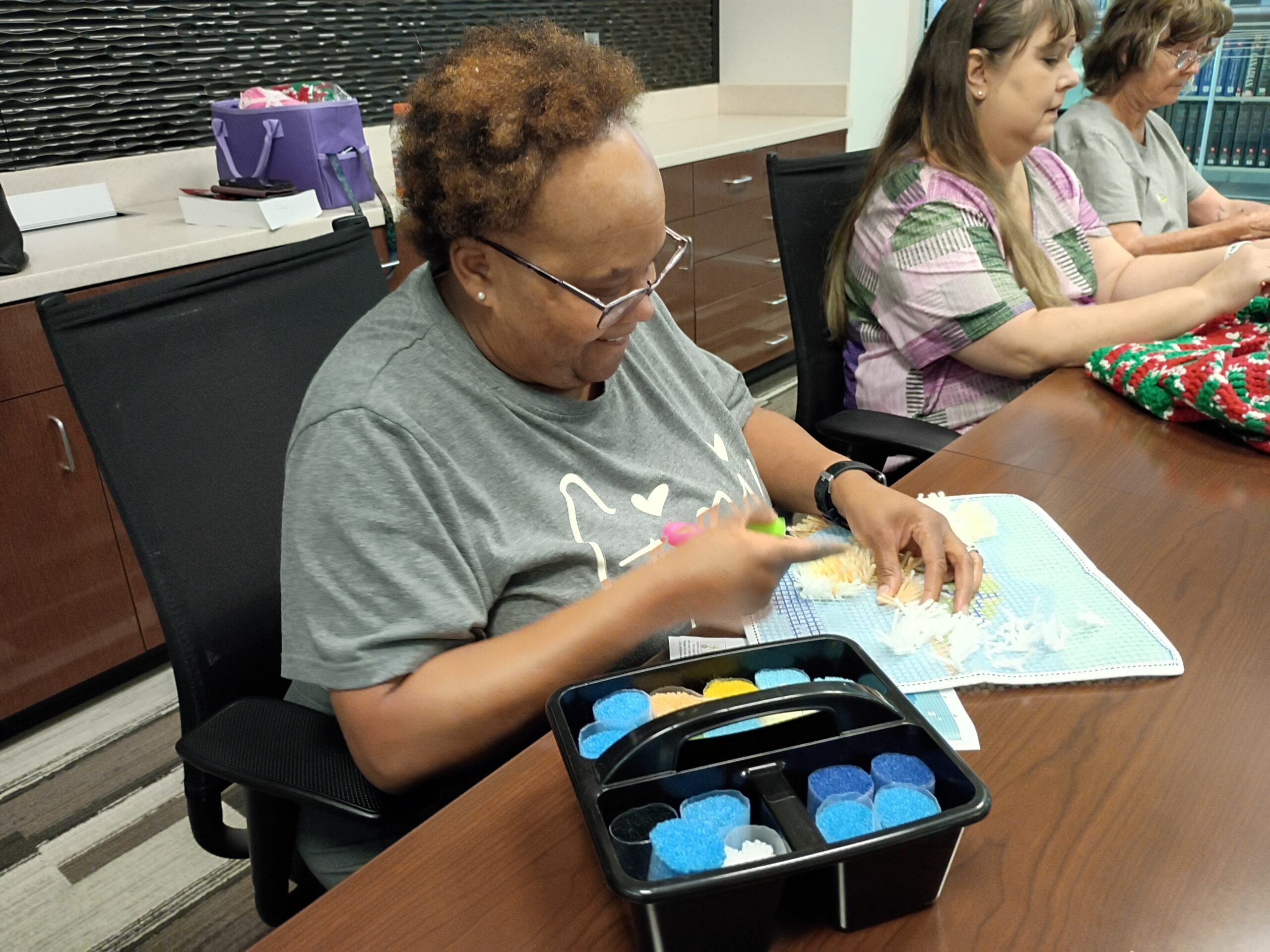 Yarn United Brings Artesia Crocheters Together at the Public Library