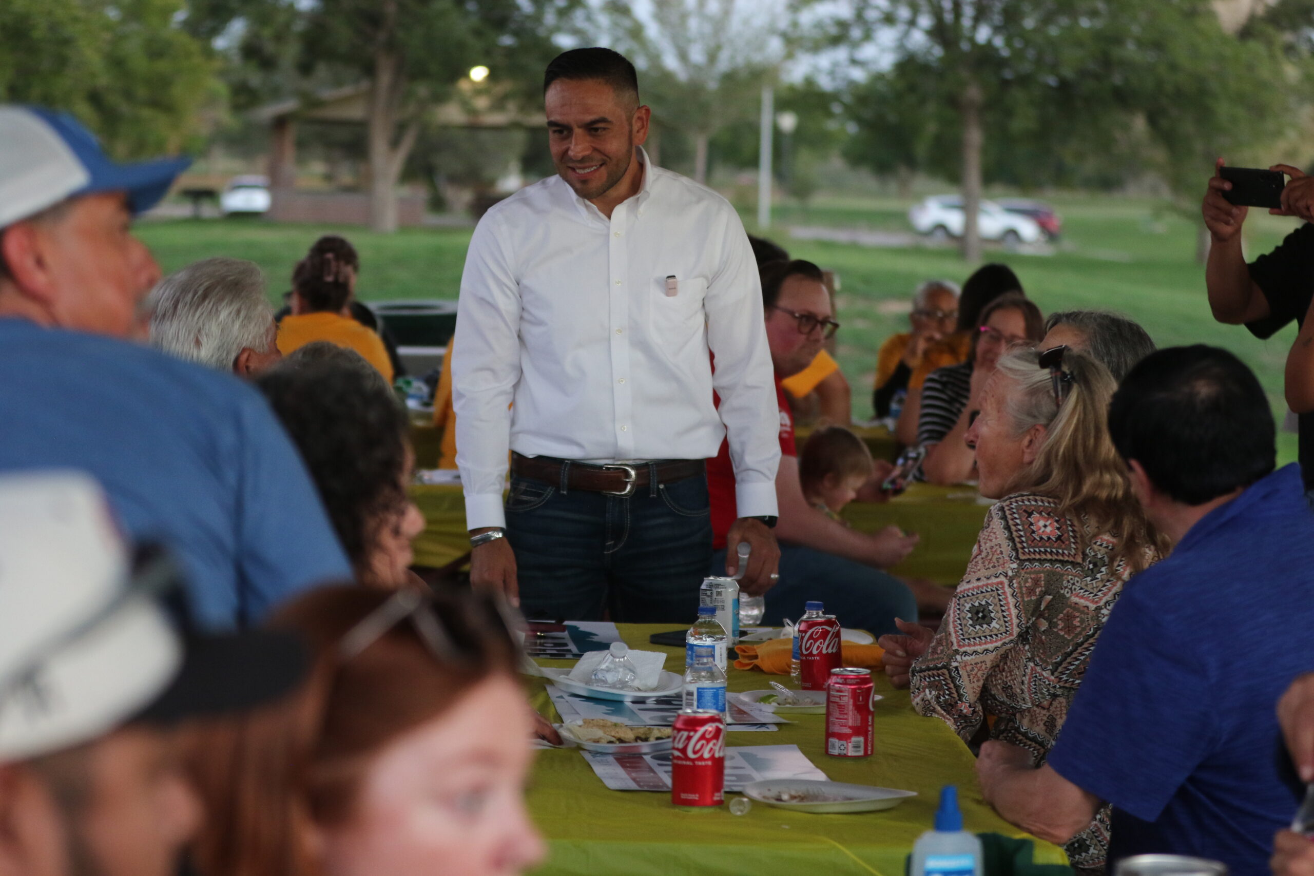 Vasquez Campaigns in Carlsbad, Calls for Stronger WIPP Oversight