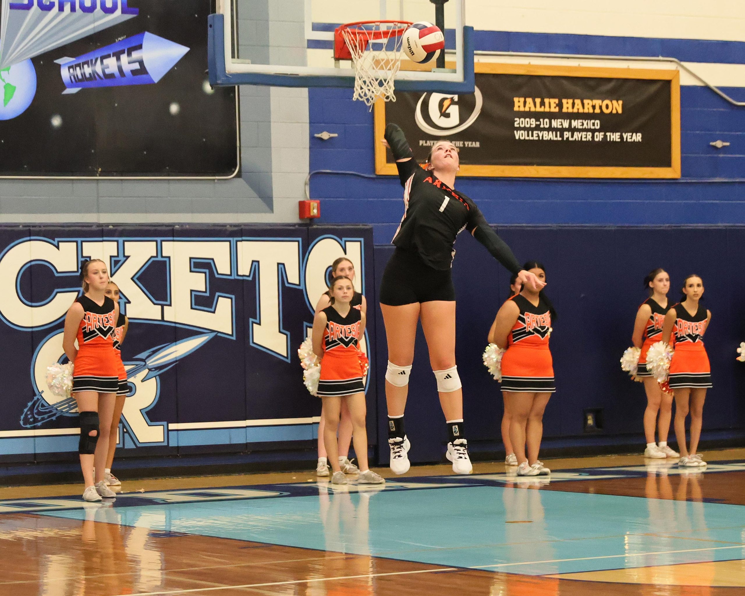 Artesia volleyball defeats Lovington in straight sets