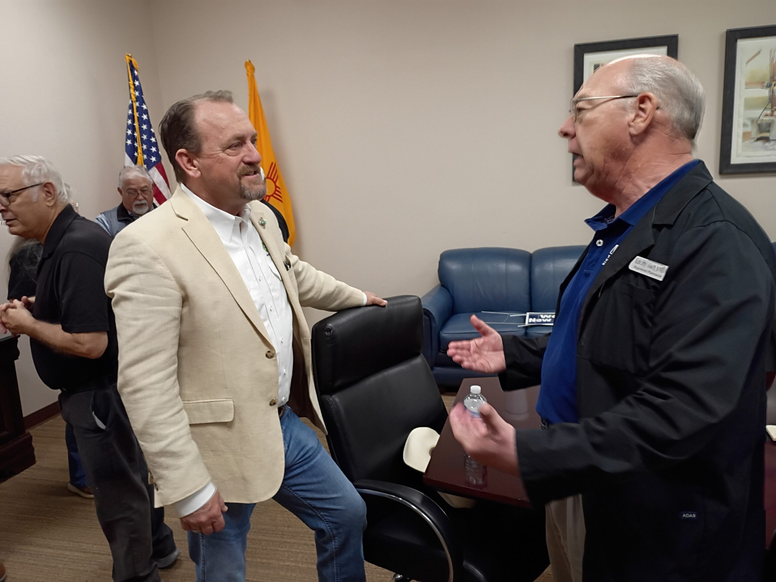 Hull Connects with Community Members, Government Leaders in Artesia