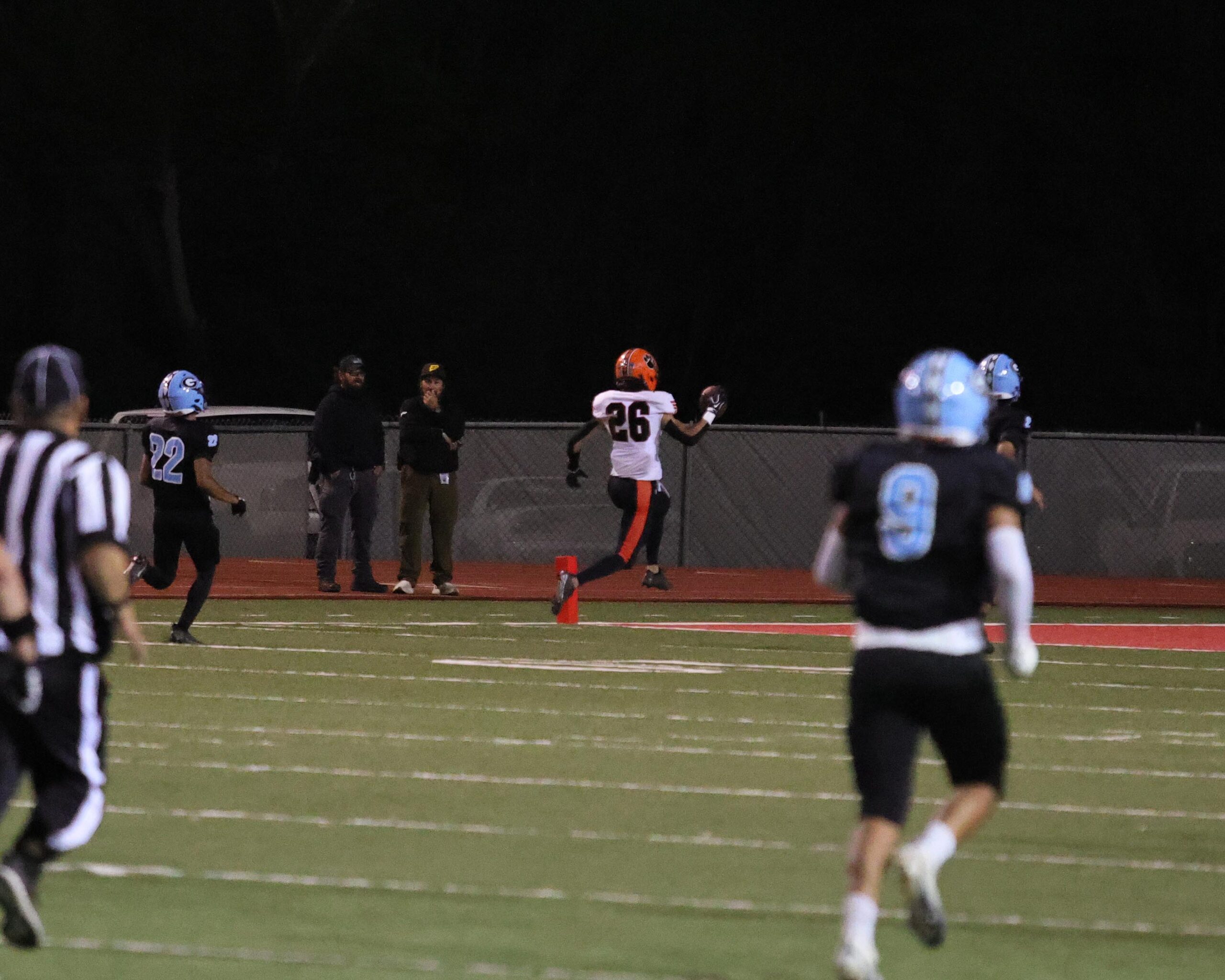 Scenes from the Artesia victory over Goddard